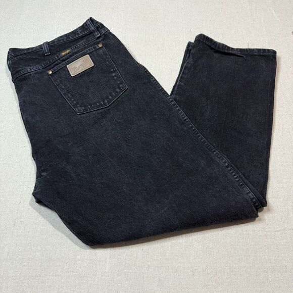 Wrangler Jeans Fits 46x32 Black 13MWZWK Cowboy Cut Men’s Denim Jeans - Picture 1 of 7